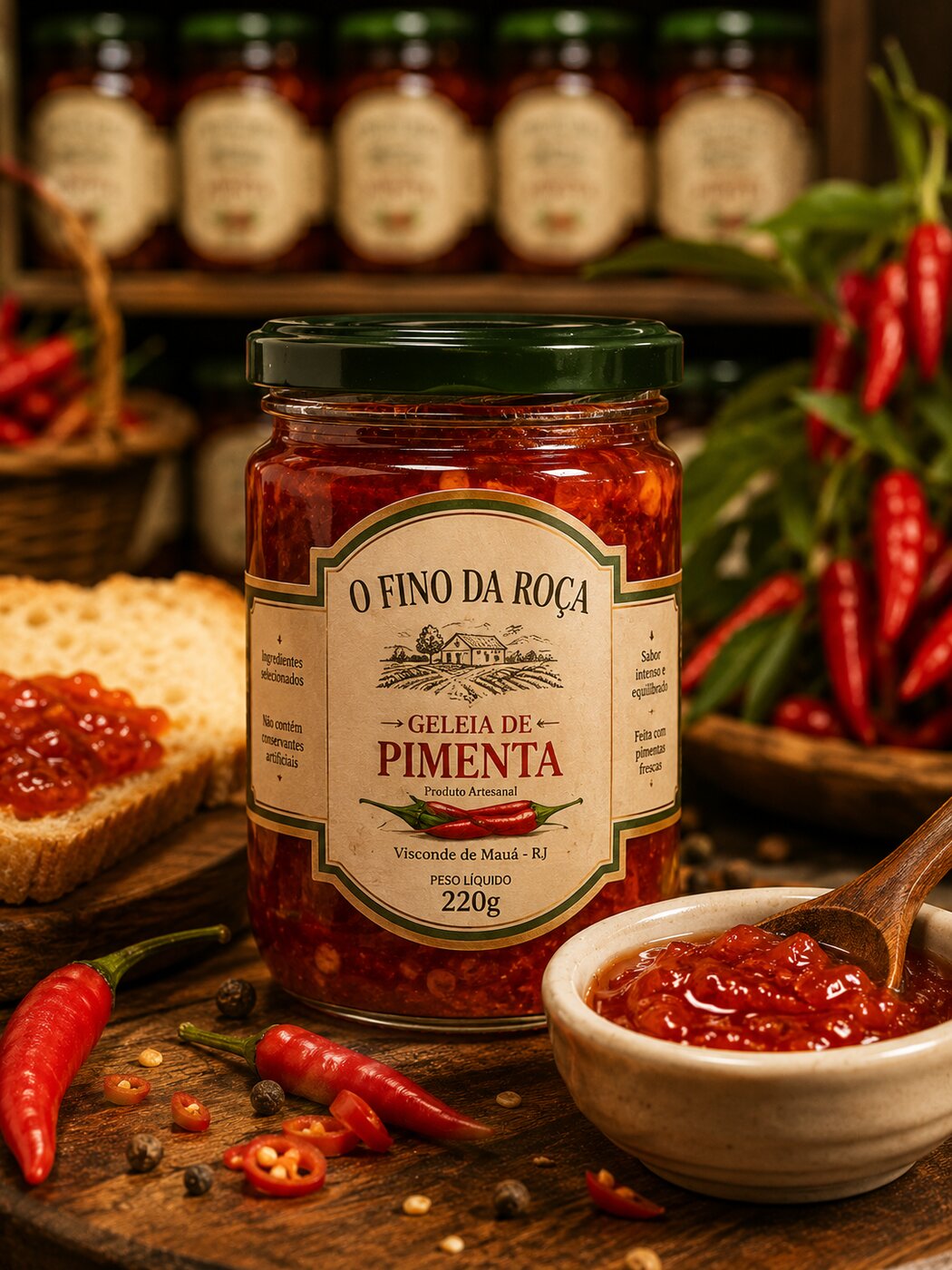 Geleia de Pimenta