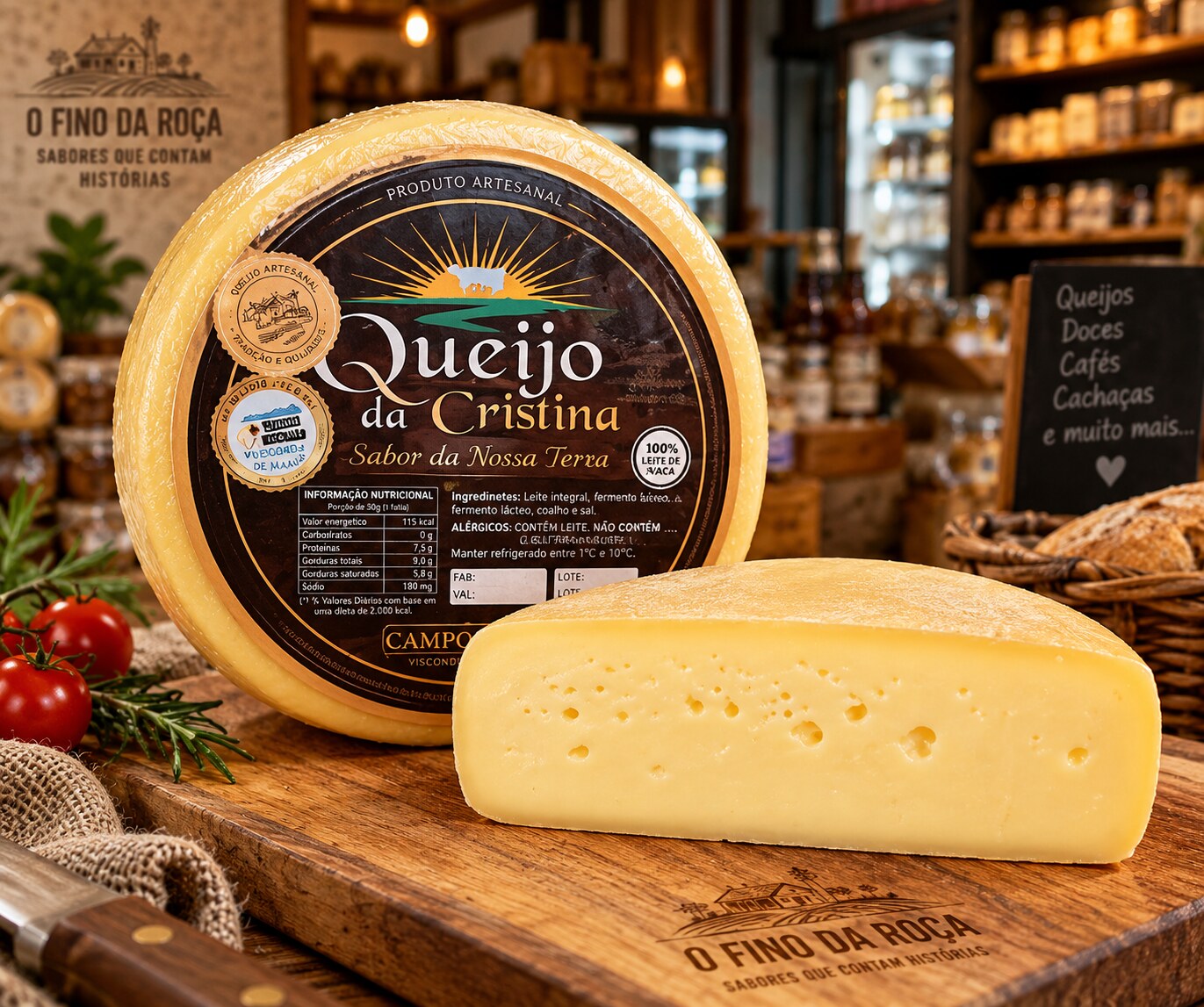 Queijo Canastra Artesanal